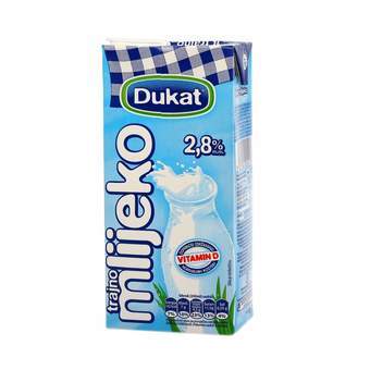 Dukat Trajno Mlijeko 2,8% m.m. 1l