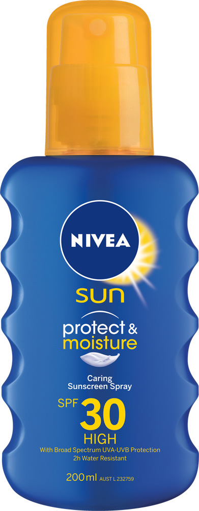 Sun Protect & Moisture Spray - SPF30 Nivea 200 ml-0