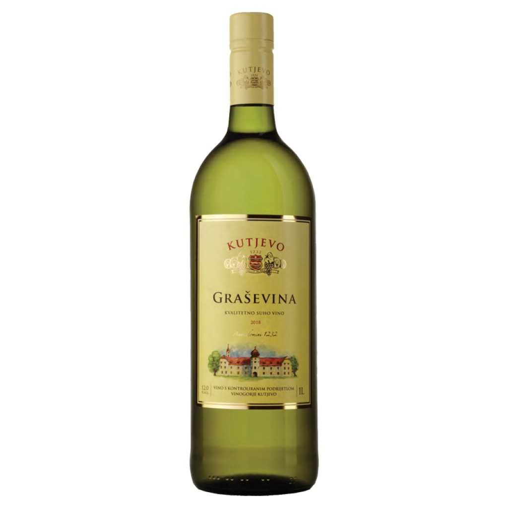 Kutjevo Graševina 1l | Adria-Klik Superbrza dostava Kutjevo Vina. Naruči namirnice, vina, delicije, craft pive, domaće darvone pakete eko bio organic. Graševina Kutjevo 1l, Kutjevačka graševina
